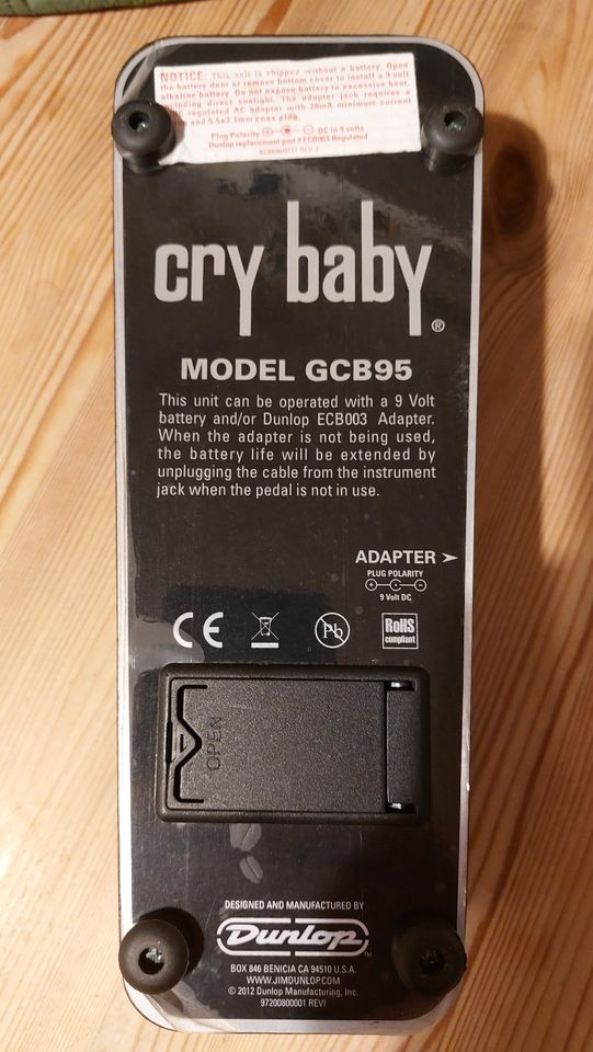 Expression- Pedal  in Cry Baby- Gehäuse/ No Mission Engineering in Köln