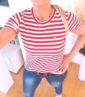 Tommy Hilfiger T-Shirt rot~weiß gestreift Gr.XS Bayern - Poing Vorschau