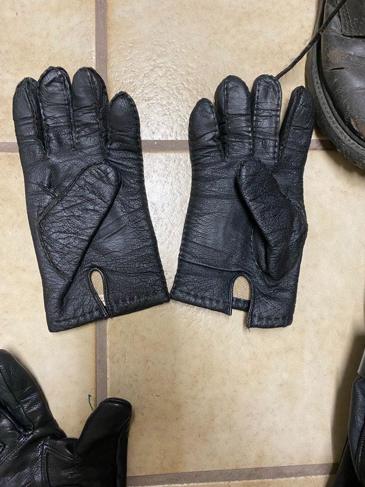 Motorrad Handschuhe, Lederhandschuhe in Nidda