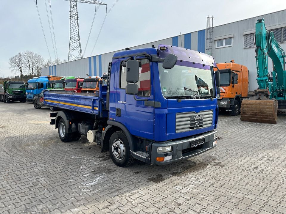 MAN TGL 8.210 3-Seiten-Kipper AHK LKW und PKW + hydraulik in Aichach