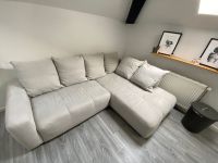 Sofa mit Schlaffunktion und Bettkasten in grau Silber Nordrhein-Westfalen - Haan Vorschau