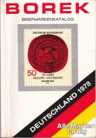 Borek Briefmarken-Katalog Deutschland bis 1978 einen auswählen Bayern - Regensburg Vorschau
