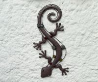Deko Echse Gecko Wand Deko Garten aus Metall braun 54 cm x 25 cm Bayern - Sonthofen Vorschau