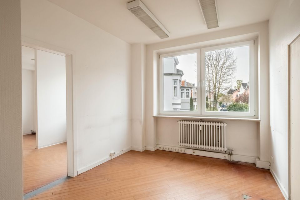 Gewerbefläche für Praxis - und Büroräume in St. Jürgen - Wohnnutzung möglich in Lübeck