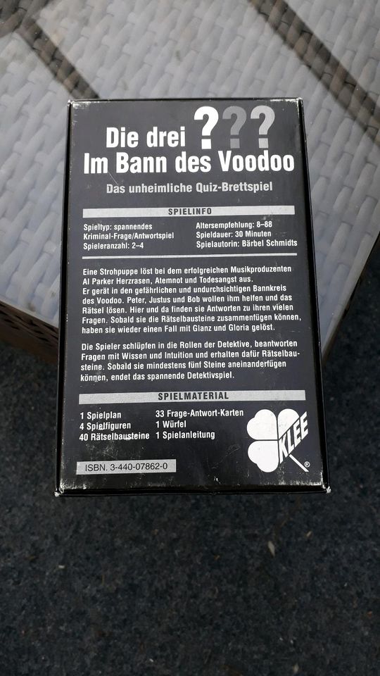 Kartenspiel "Im Bann des Voodoo" Die drei Fragezeichen in Reinfeld