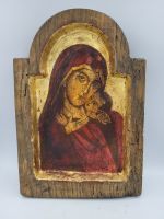 Kleine Holz Ikone Madonna mit Kind Baden-Württemberg - Ulm Vorschau