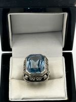 Antiker Ring mit echten großen Topas Silber 800 Handarbeit Berlin - Spandau Vorschau