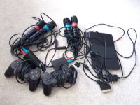 Konvolut Playstation 2 mit 4 Mikrofonen, 2 Controllern, 3 Spielen Niedersachsen - Aerzen Vorschau