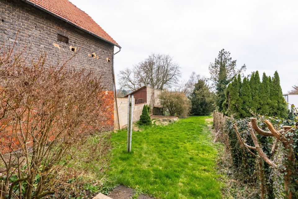 *Keine Käufercourtage* Charmantes Einfamilienhaus mit Anbau, Scheune und Garten in Hungen-Villingen! in Hungen