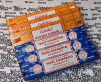 Räucherstäbchen Best of Nag Champa Mix je 3x Blau/Gelb Goloka Hessen - Offenbach Vorschau