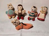 70er Jahre Amigurumi gehäkelte Knopfgesichtpuppen Minipuppen Nordrhein-Westfalen - Ibbenbüren Vorschau