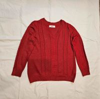 sheego Damen Strick-Pullover Gr. 44/46 rot Hessen - Wölfersheim Vorschau