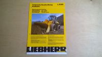 Baumaschinen-Prospekt " Liebherr Radlader L 522 " von 1998 / TOP Bayern - Thiersheim Vorschau