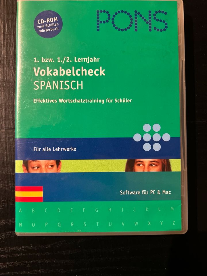 PONS Vokabelcheck Spanisch CD Rom in Nürtingen