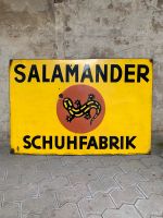 Salamander Schuhfabrik Emaileschild Oldtimer Dekoration Saarland - Nalbach Vorschau