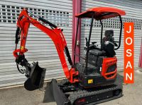 Minibagger NEU 1,8t Josan bagger ‼️netto 12.999€‼️kubota Knickarm Baden-Württemberg - Gemmrigheim Vorschau