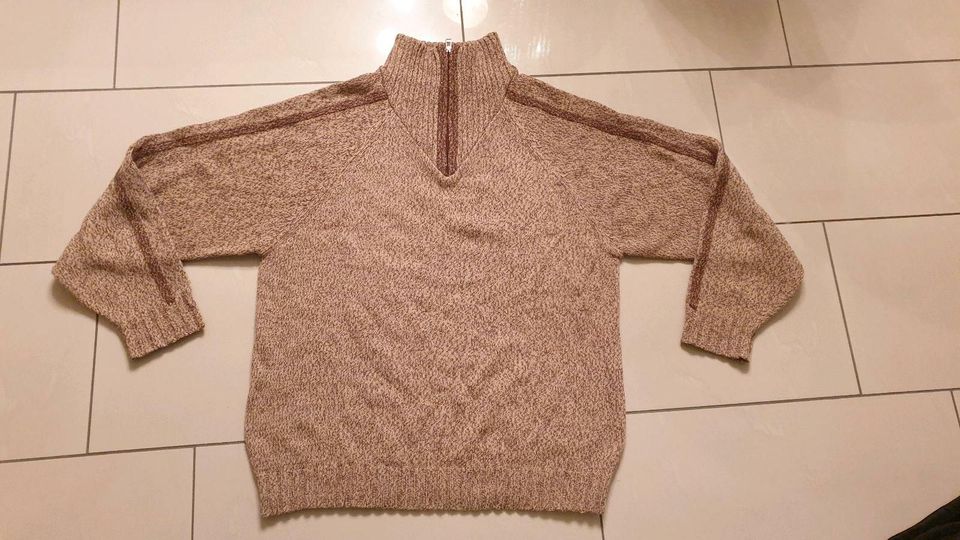 Hajo Herrenpullover, Pulli, Strick Gr.56 / XXL in Kamen