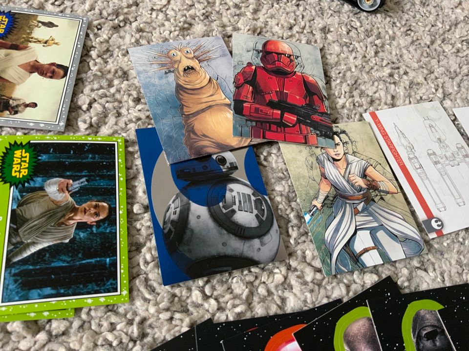 Star Wars Rise of Skywalker Trading Cards Topps in Habichtswald