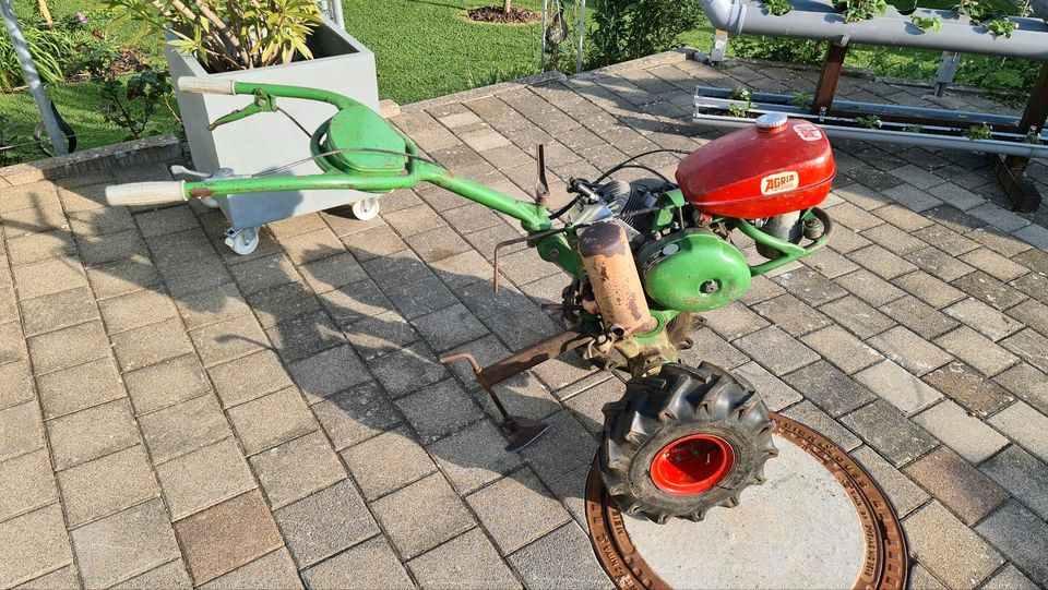 Agria 4000S Motorhacke / Gartenfräse 4,5PS, 3 Gänge in Schömberg