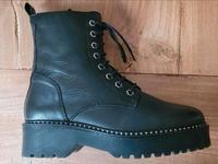 SANSIBAR 39 Stiefel Boots NEU schwarz Leder Stiefelette OVP Wuppertal - Oberbarmen Vorschau