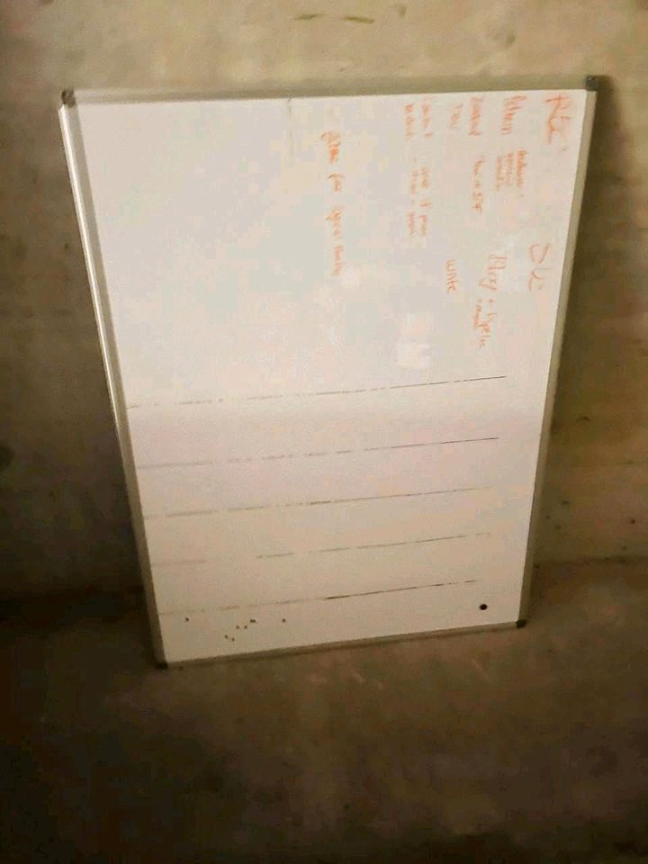 Metaltafel/ Whiteboard für Magnete in Düren