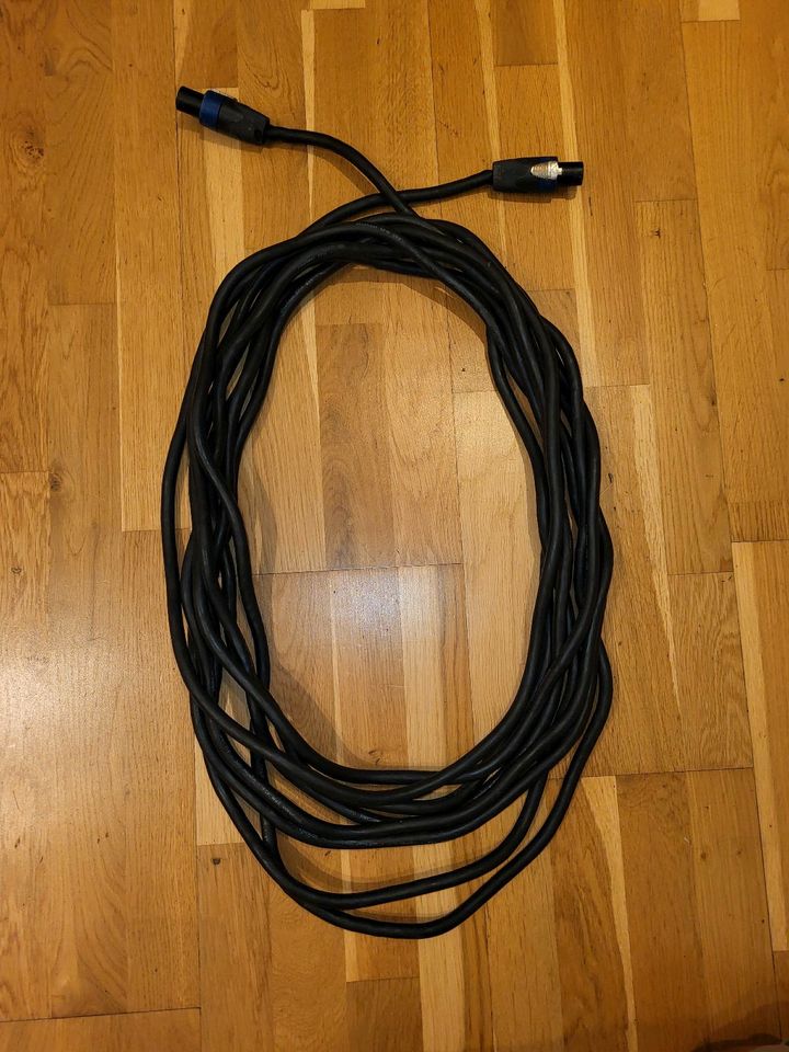 Speakon Kabel 10m von Sommer Cable 4x2,5mm^2 mit Neutrik Steckern in Wetzlar