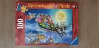 RAVENSBURGER Kinderpuzzle - Lustige Schlittenfahrt 100 Teile Wandsbek - Hamburg Marienthal Vorschau