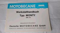 Werkstatthandbuch Motobecane Monty MB-3V von 1977 Hessen - Alsfeld Vorschau