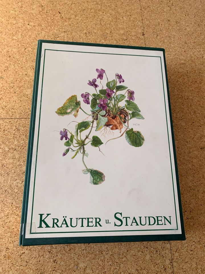 Sammlung naturkundlicher Tafeln, Kräuter und Stauden, Pflanzen in Kötz