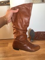 Lederstiefel • cognac • braun Baden-Württemberg - Kressbronn am Bodensee Vorschau