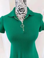 Polokleid Kleid Bershka XS 34, Grün, gerippt T-Shirt Kleid Niedersachsen - Northeim Vorschau