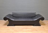 Karthago Axxo Designer Sofa Schwarz Mid Century Vintage Leder Nordrhein-Westfalen - Lage Vorschau