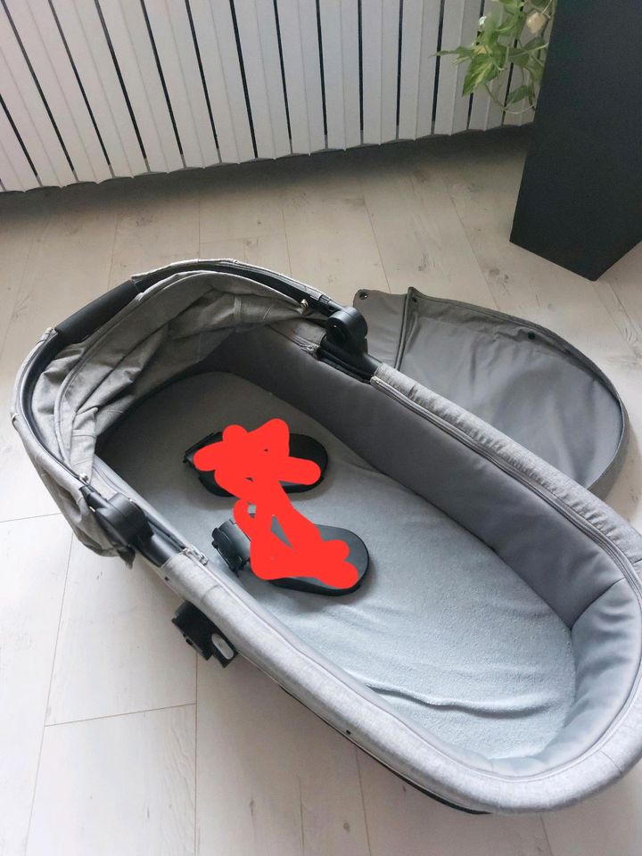 Cybex Cot S Denim Manhattan Grey Wanne (Neu) in Beetzendorf