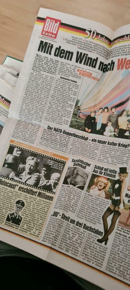 Das ist Deutschland Buch +Bild  Zeitungsausschnitte 50jahre in Wolfenbüttel