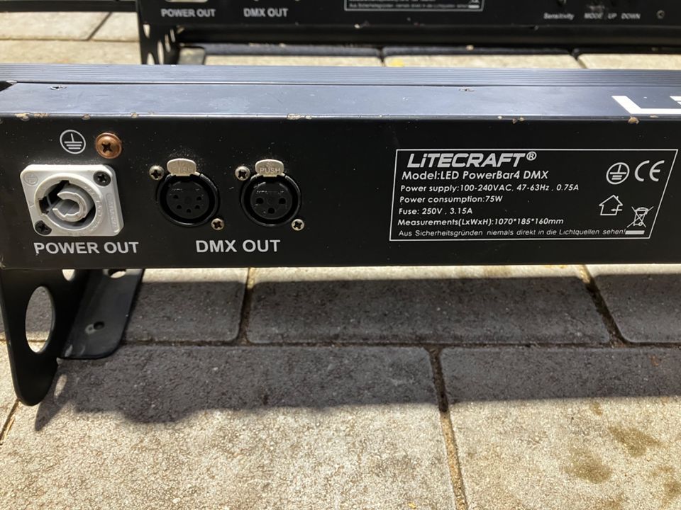 Litecraft LED PowerBar 4 DMX 2 Stk. in Geiselhöring