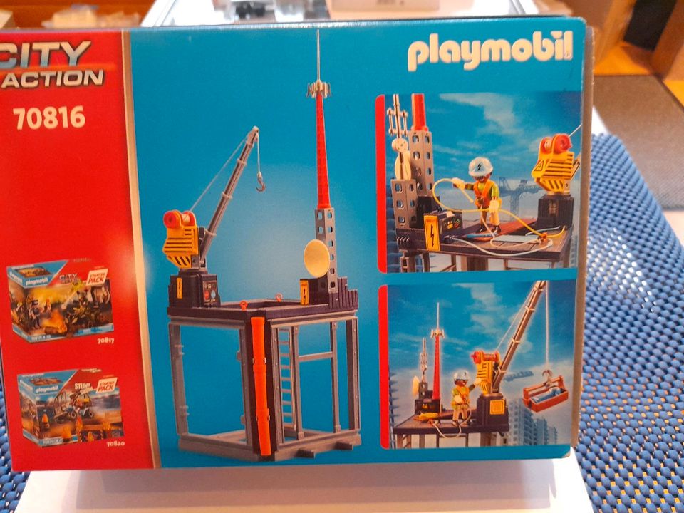 Playmobil 70816 Starter Pack Baustelle mit Seilwinde in Hannover