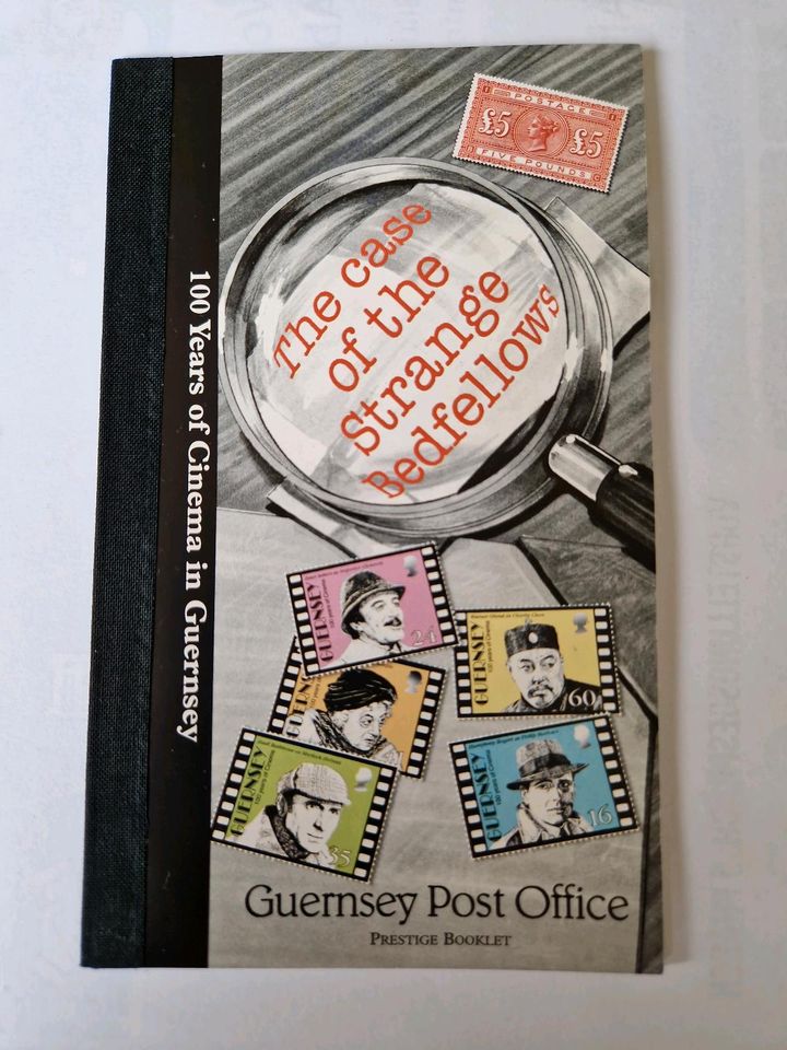 Briefmarken Guernsey Post Office: The Case of the strange Bedfell in Aachen