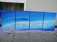 Gemälde Öl auf Leinwand "Evidence V" - "Die Welle" – vierteilig Dresden - Cotta Vorschau