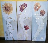 Blumen Bilder drei teiliges Set Nordrhein-Westfalen - Erndtebrück Vorschau