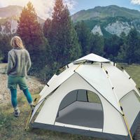 3-4 Personen Campingzelt Wurfzelt Automatik Pop-Up Zelt Camping Hessen - Weilburg Vorschau