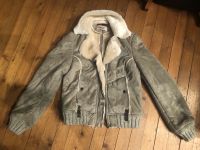 Only Jacke Blouson mit Kuschel Kunstfell Fake Fur in M in Khaki Hessen - Hofheim am Taunus Vorschau