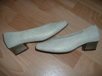 Leder Pumps beige gold von Mattil, Gr. 37, wie NEU Nordrhein-Westfalen - Werl Vorschau