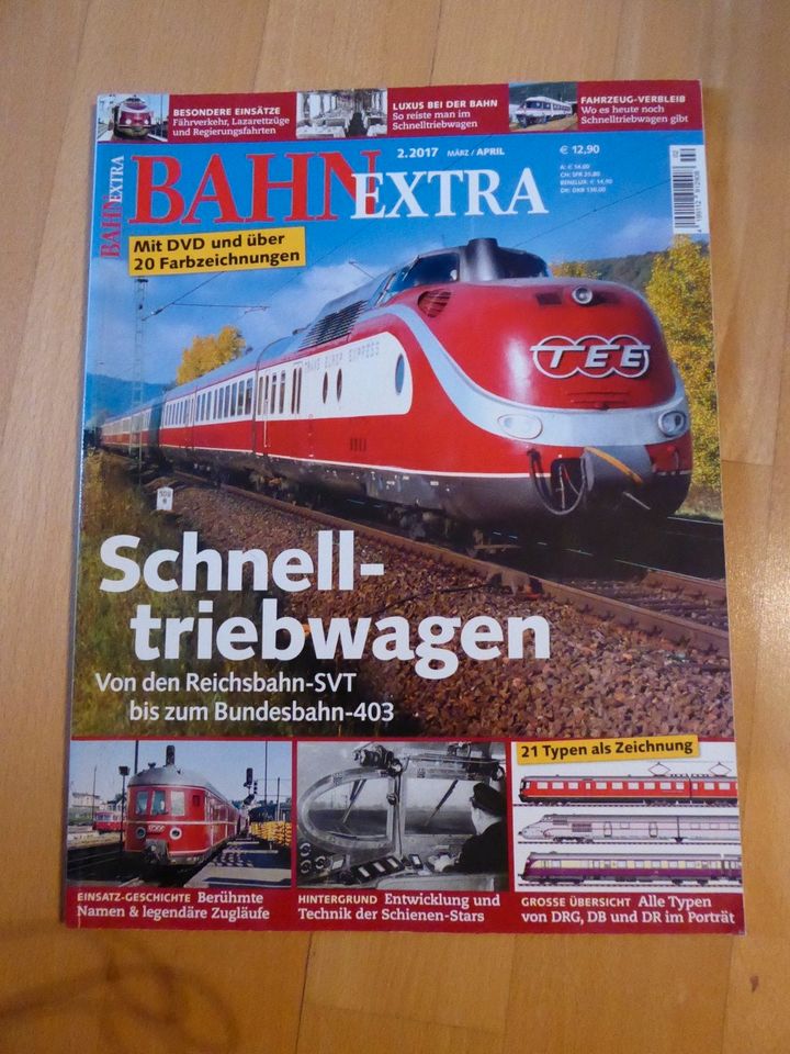 Zeitschrift Bahn-Extra Ausgabe 2/2017 in Vellmar