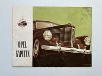 Prospekt / Brochure Opel Kapitän 1950, Adam Opel AG, selten Rheinland-Pfalz - Montabaur Vorschau
