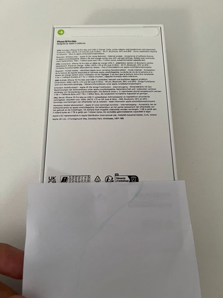 iPhone 15 pro Max 512 GB Schwarz NEU Versiegelt in Berlin