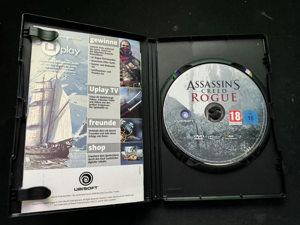 Assassins Creed Rogue PC DVD ROM in Brüggen