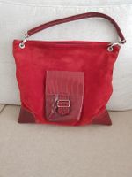 Tasche rot Wild-/Lackleder 38x33x2 Aubing-Lochhausen-Langwied - Aubing Vorschau