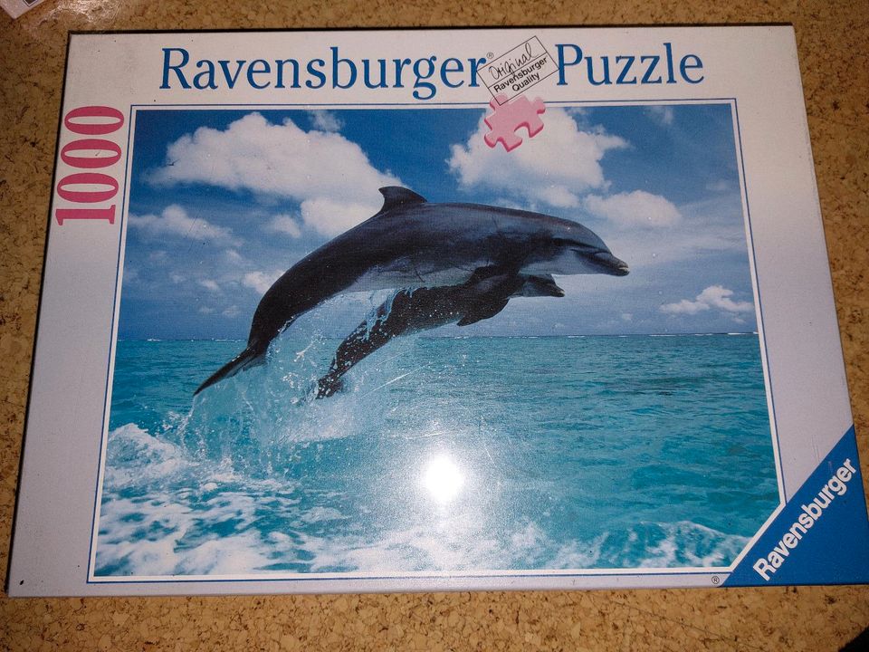 Ravensburger Puzzle 15751 Springende Delfine 1000 Teile OVP in Hohenfels