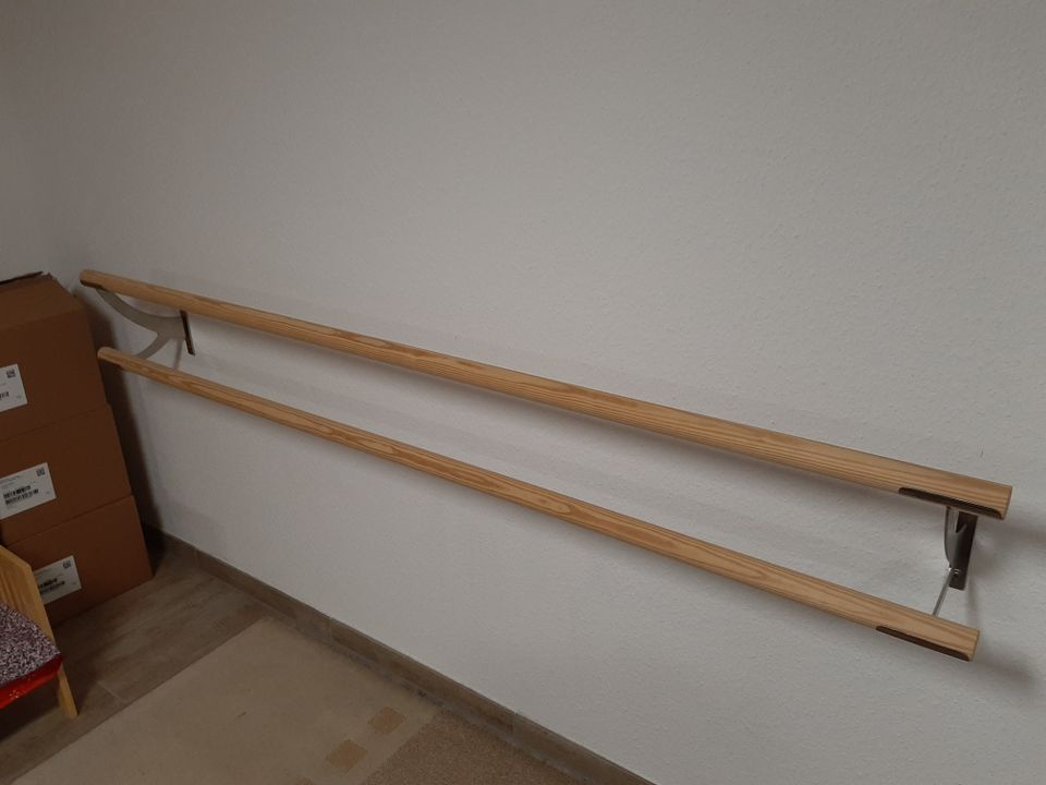 Balletstangen für Wand, 200 cm lang in Schwieberdingen