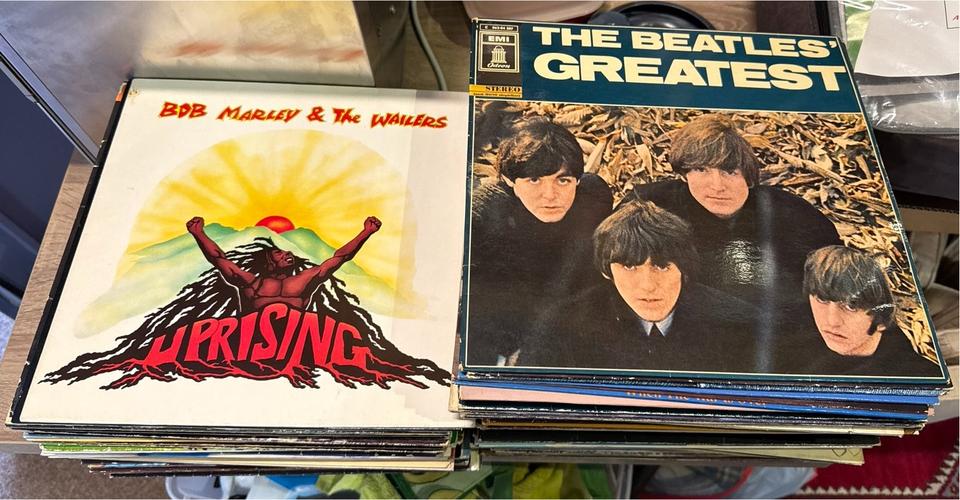 100x LPs Schallplatten Sammlung Rock & Pop Elvis Beatles Genesis in Bremen